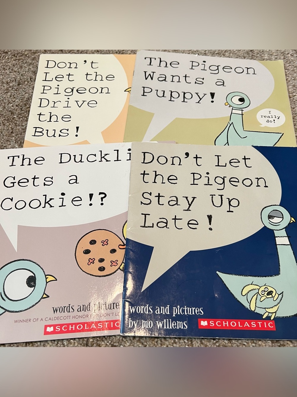 The Pigeon Book Set - Don't let the pigeon drive bus - Mo Willems